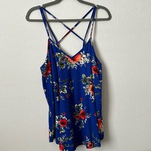 Floral Tank Top XL